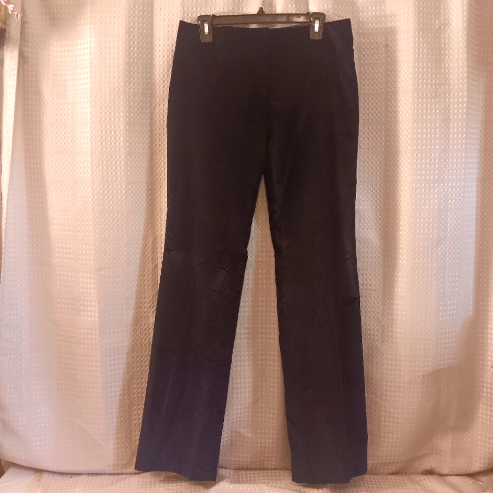 CELINE BLACK VELVET WOMEN'S SLACKS.